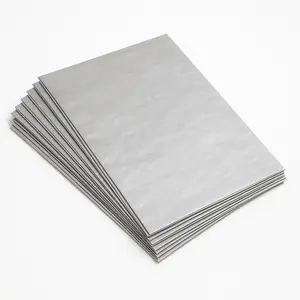 Metallic Silver Gift Wrapping Tissue Paper Pack