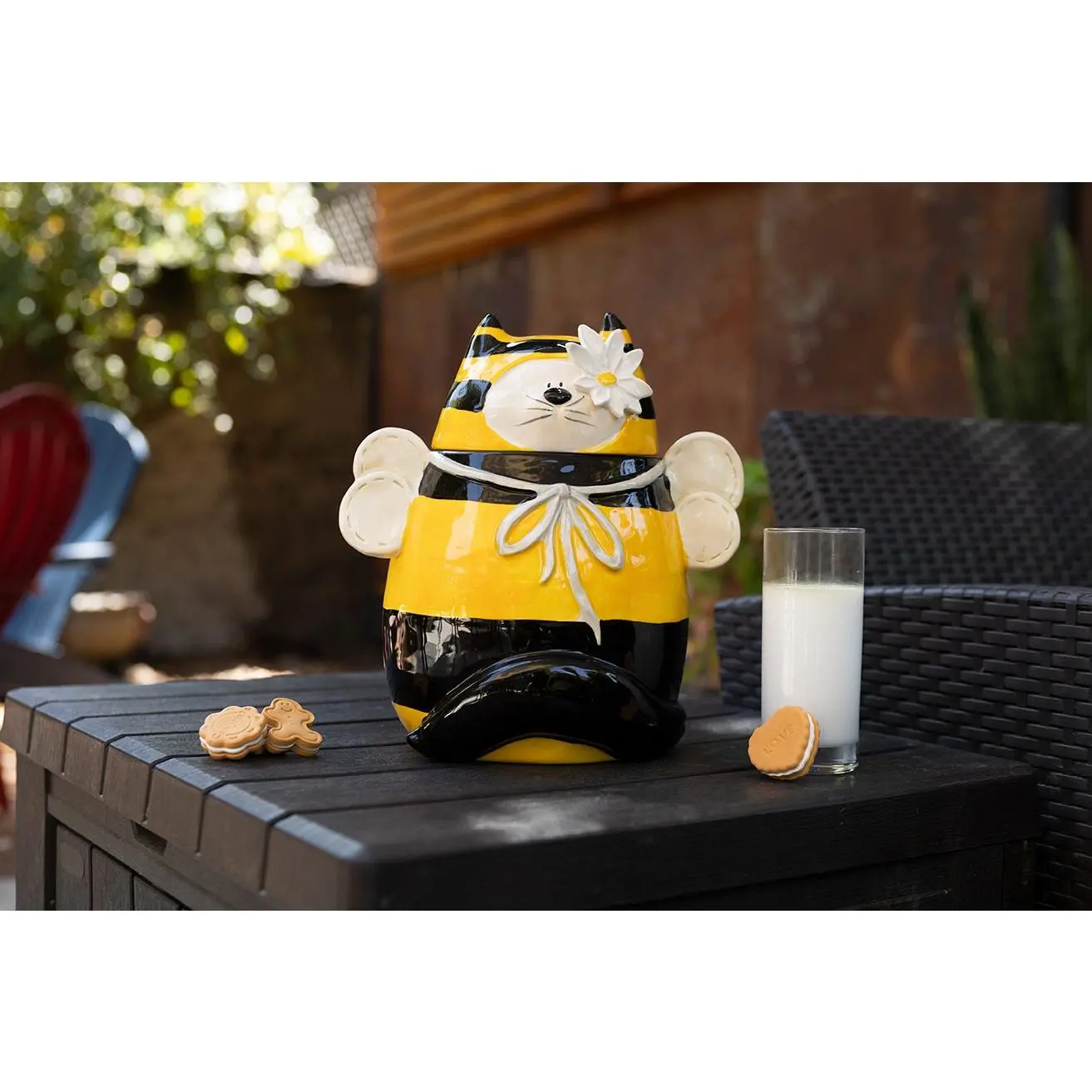 Bumble Cat Cookie Jar