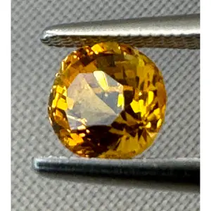 Natural Orange Sapphire - 1.29ct - Oval Mixed Cut