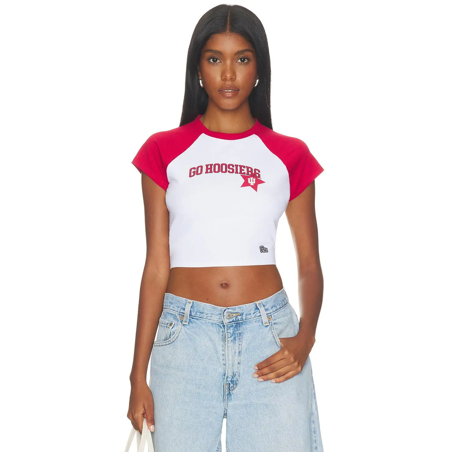 Hype and Vice Indiana University Homerun Tee in Cardinal