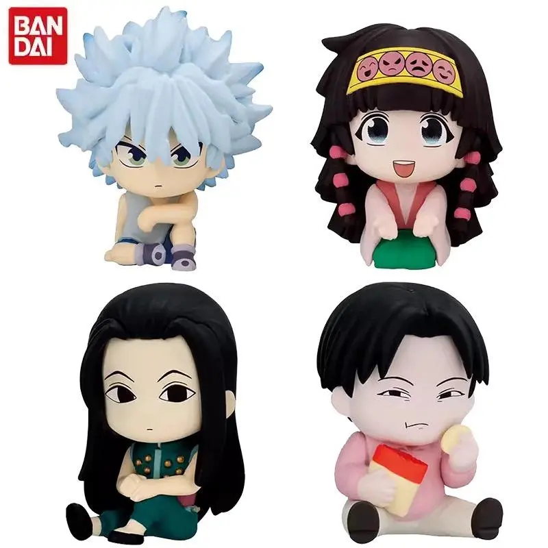 Genuine HUNTERxHUNTER Anime & Manga Sitting Posture Action Figure, GACHA Meruem Nephelpito Kaito Model Toy for Toys & Hobbies, Classic & Novelty Stress Relief Play