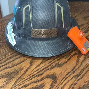 Hard hat name plates - TrevinoDesigns "please read description before ordering"