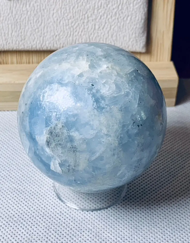 Blue Calcite Sphere Blue Calcite Sphere
