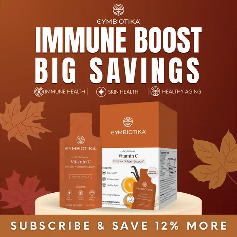 Liposomal Vitamin C | 12-Packet Starter Kit | Immune Defense, Collagen Production & Healthy Aging | Superior Absorption vs Standard Tablets | 100% Cassava-Derived | Biotin | Antioxidant Support | Plant-Based | Third-Party Tested