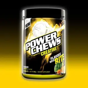 2 PACK - Power Chews Creatine Tablets Lab Verified (184ct) | Gluten Free | Sugar Free | Made in USA
