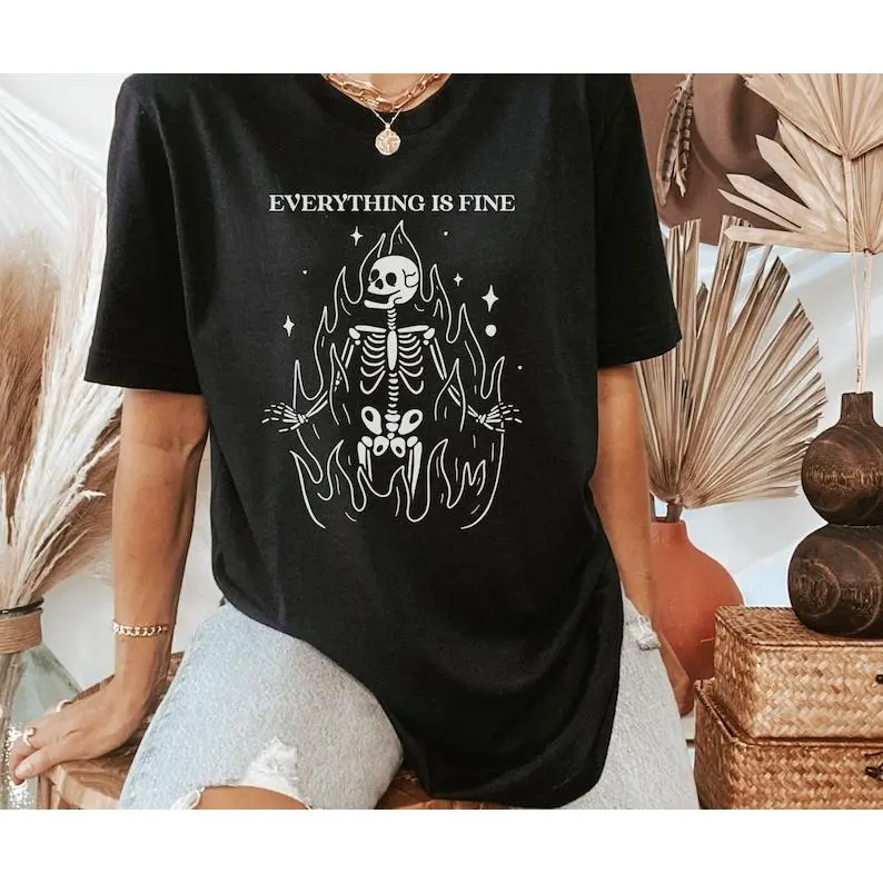 Funny Halloween Shirt, Chronic Illness Shirt, Mental Health, Depression Shirt, Ehlers Danlos Syndrome, Fibromyalgia Shirt, Spooky Spoonie