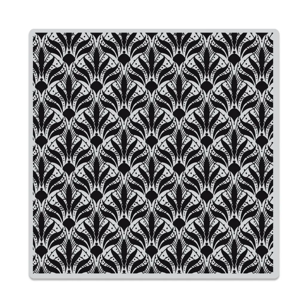 Style Moderne Bold Prints Cling Stamp