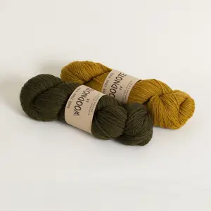 Baa Ram Ewe Woodnote DK Yarn | Soft, Durable British Wool Blend for Knitting & Crochet Projects