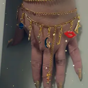 Gypsy Style Customized Charm Bracelet with Celestial Charms Gold or White Gold PVD Solid Copper Option as Well