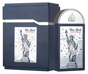 Lattafa Pride - New York The City of Dreams Eau de Parfum Spray, 100ml (3.4oz/3.0 to 5.9 fl. oz.) Fresh, Luxurious & Elegant Unisex Fragrance, Single Item