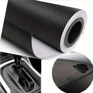 Automobile carbon fiber sticker 3D stereoscopic thickened carbon fiber body color change film to decorative film