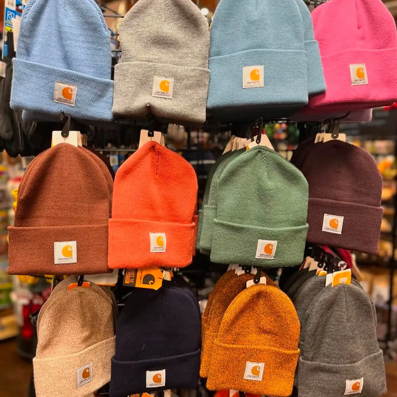 Carhartt Premium Knit Watch Cap – Warm Winter Beanie for Men & Women, Soft Acrylic Cuffed Skull Hat, Stretch Ribbed Design, Outdoor Sports, Running, Fishing, Travel, Camping, Everyday Casual Streetwear Fashion, Comfortable Cold Weather Beanie