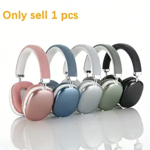 PENGTENG Wireless Over-ear Headphones, Hi-Fi Stereo, With Microphone, Long-Lasting Battery, Suitable for Travel, Work, Sports, Compatible with iPhone, Laptop, iOS/Android, Bluetooth Audio Adjustable