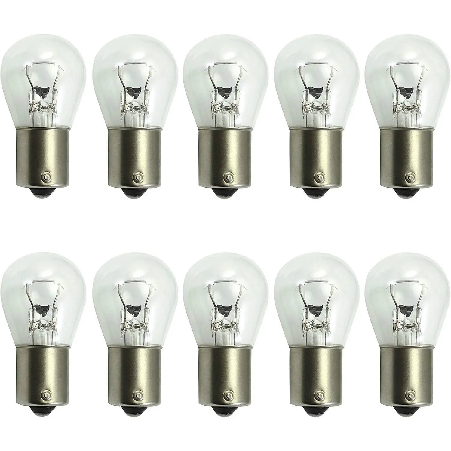 Pack of 10 Bulbs 1141 S8 Low  Landscape Light Bulbs 12V 18W BA15s Bayonet 18W Lamp