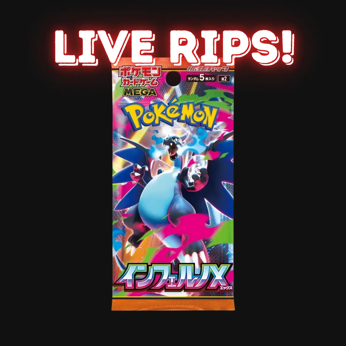 Live - Japanese Mega: Inferno X Booster Pack
