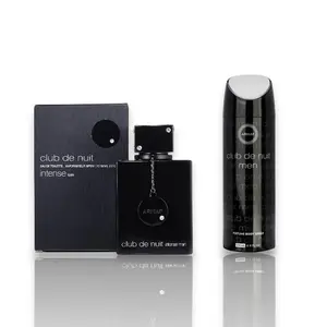 Armaf | Club De Nuit Intense Eau De Parfum + Club De Nuit Intense Body Spray | 2-Piece Multi Pack Fragrance Set for Men