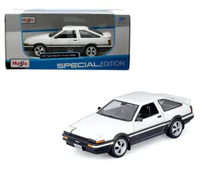 Maisto Toyota Sprinter Trueno AE86 White 1:24 Scale Diecast Model Car