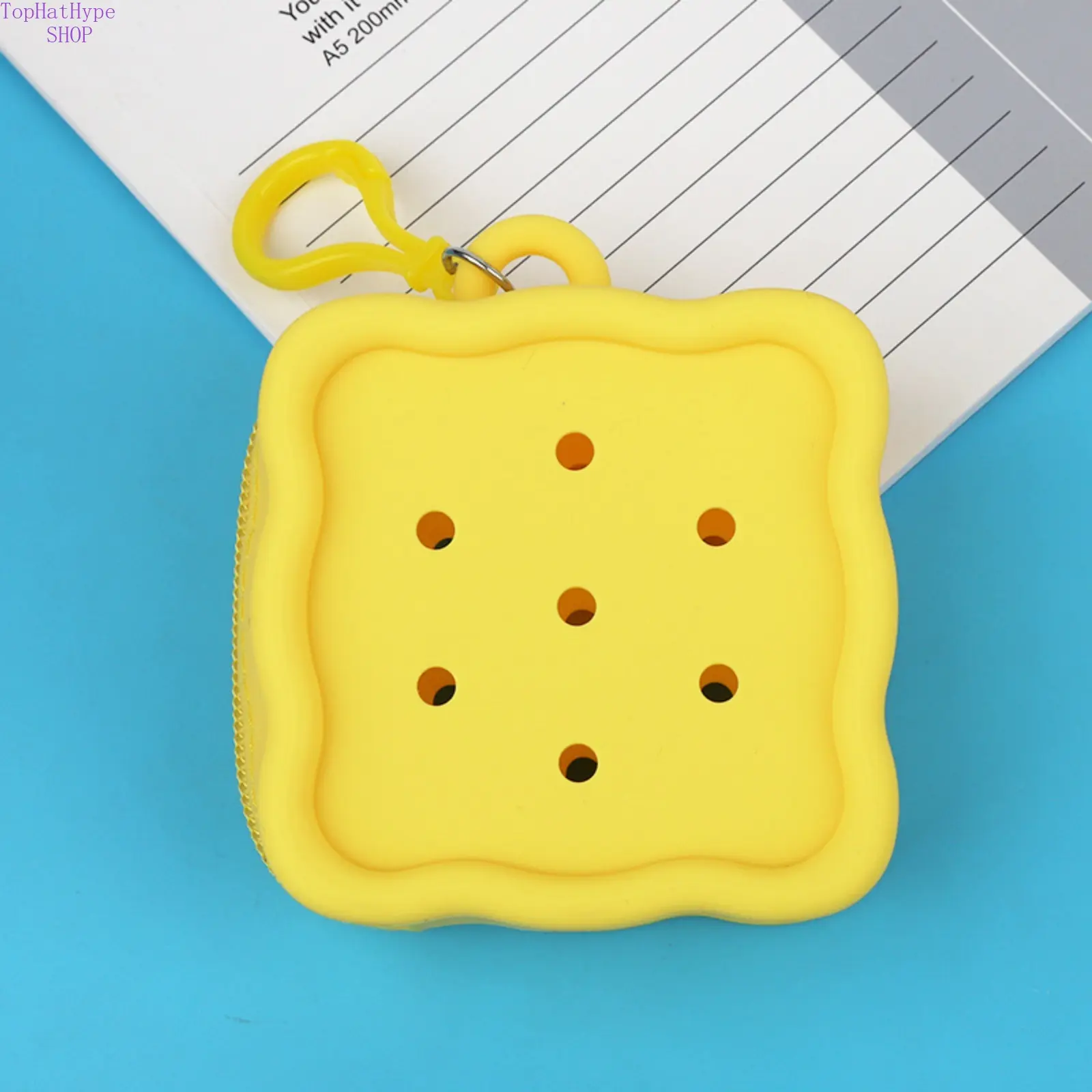2026 New Kids Cartoon Silicone Coin Purse - Fun DIY Hole Design Bag Charm, Soft Waterproof Hanging Pouch, Portable Creative Storage Bag for Daily Outings, School, Bag Charms