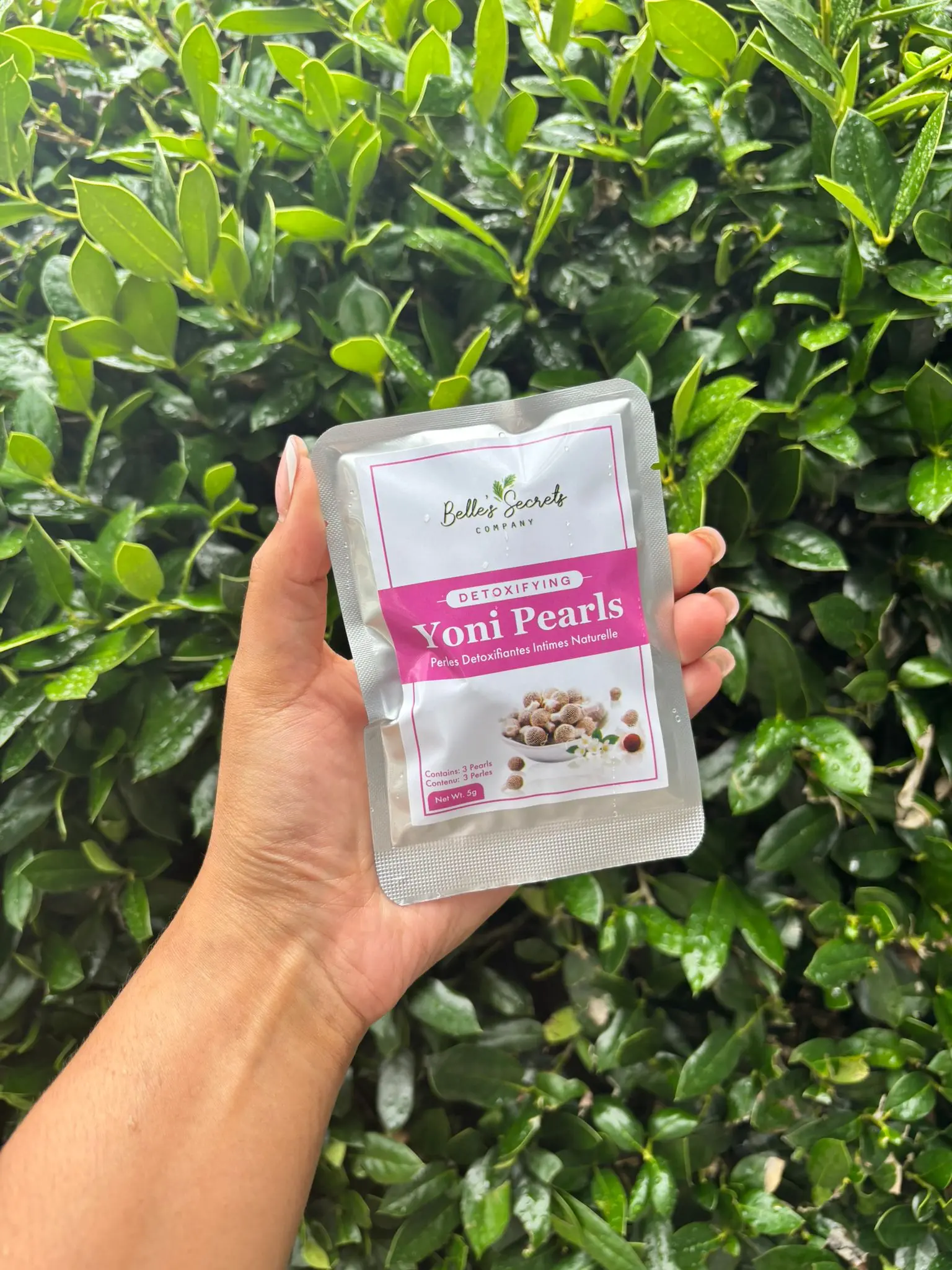 Belle's Secrets Detoxifying Yoni Pearls Cleanser, Gentle & Soothing Feminine Intimate Care Multi-Pack