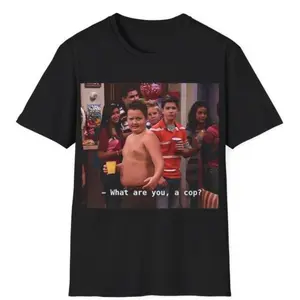 Gibby What are you a cop Unisex T-Shirt, Gibby Adult Casual T-Shirt Menswear Top Underwear Tshirt Streetwear Tropical Graphic Graphic Tees