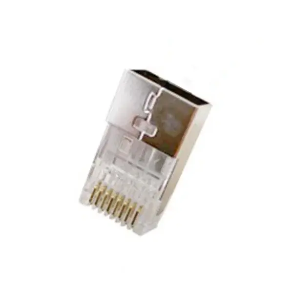 Cat6 Standard Rj45 Crimp Connectors Modular Plug Pack of 10, 50 &100 Pcs | Shielded