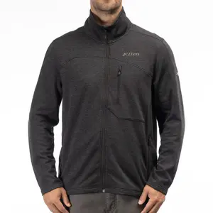 KLIM ECHO WOOL FLEECE JACKET - BLACK