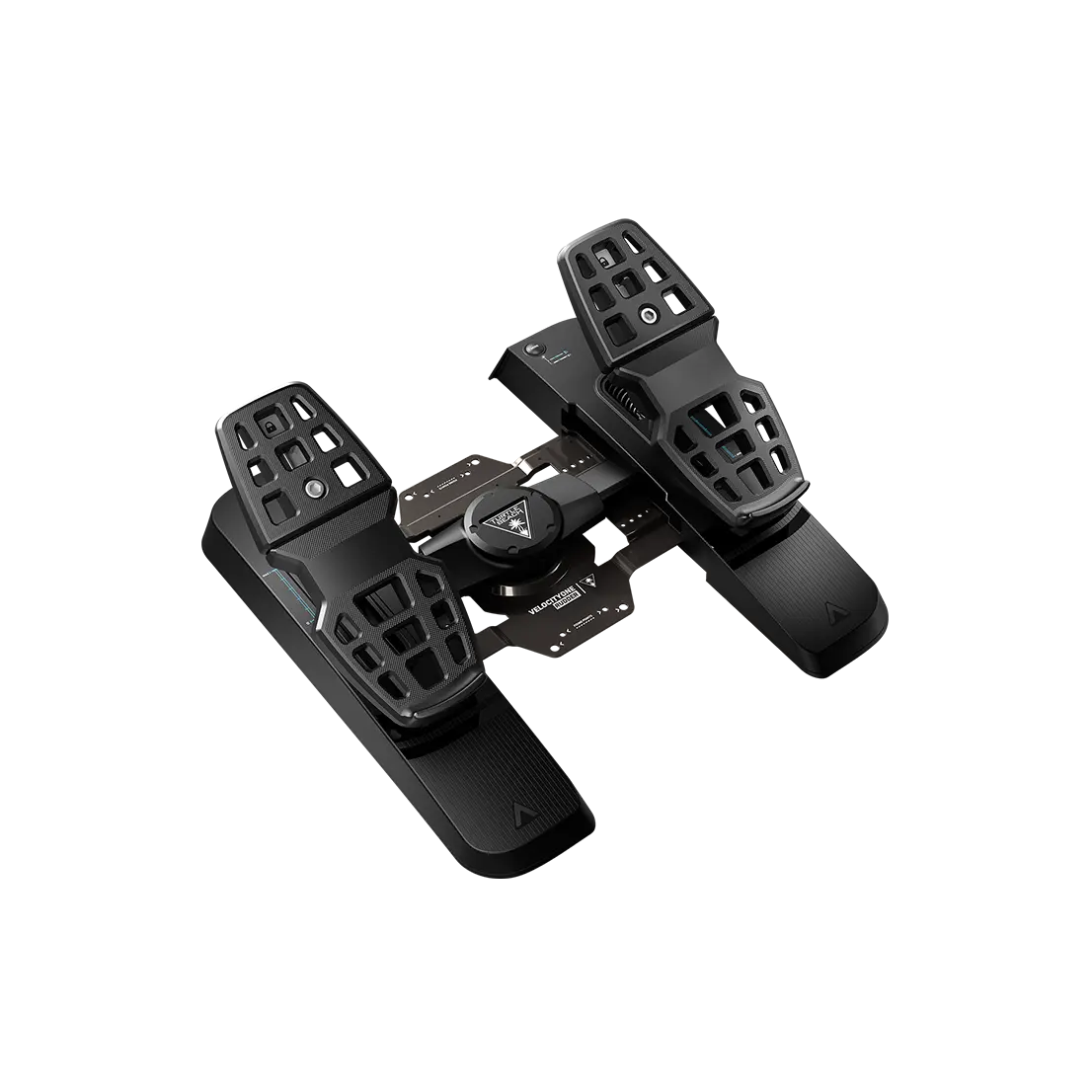Turtle Beach VelocityOne Rudder Universal Rudder Pedals - Smooth Rudder Axis, Adjustable Brakes & Pedal Width Turtle Beach VelocityOne Rudder Universal Rudder Pedals - Smooth Rudder Axis, Adjustable Brakes & Pedal Width