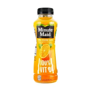 Minute Maid 100% Orange Juice Drink, 355ml Can - Rich in Vitamin C, No Added Sugar