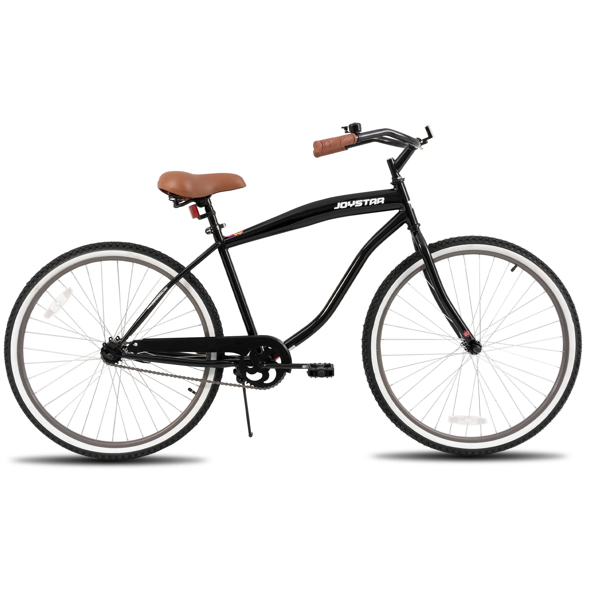 JOYSTAR 26 inch Adults Beach Cruiser Bike Single Speed Cruiser City Bicycle Multiple colors