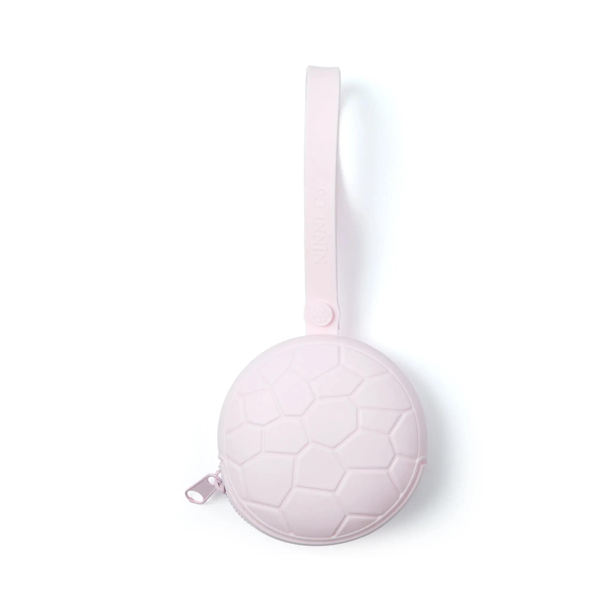 Ninni Co Pacifier Case - Rosewater Silicone Pacifier Holder with Zipper Closure  Baby Pacifier Storage for Home & Travel