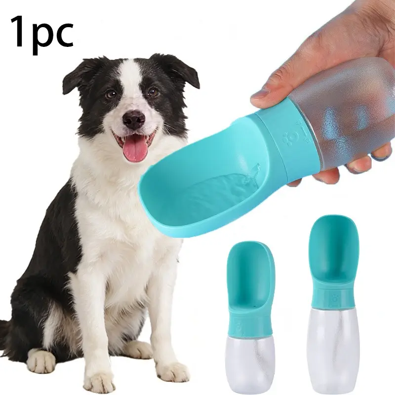 1pc Dog Water Bottle, Medium Capacity Leak-Proof, Pet Water Dispenser, Portable, for Small & Medium Dogs, Travel Outdoor Walking, Pet Outdoor Supplies