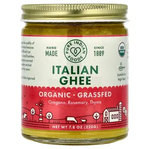 Pure Indian Foods Organic Italian Ghee, 7.8 oz (220 g)