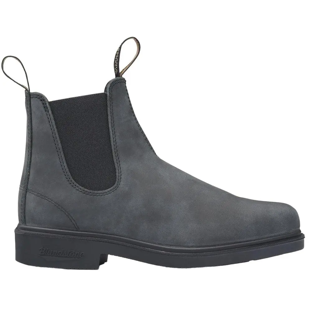 Blundstone 1308 Premium Leather Chelsea Boots in Rustic Black