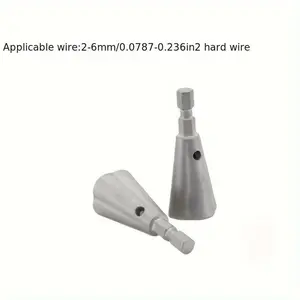 Carbon Steel Automatic Wire Twister Tool - Universal Quick Connector, Essential for Electricians, Easy & Secure Electrical Wiring Connections