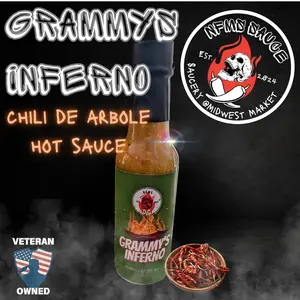 Grammy's Inferno - Family Secret Chile De Arbol Hot Sauce