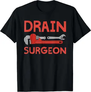 100% Cotton Fashion Garment Best Plumber Art for Men Women Plumbing Pipefitter Plumber T-Shirt