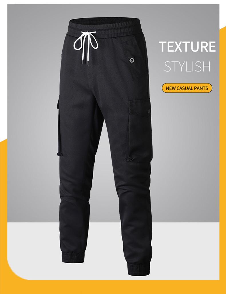 Men's Heavyweight Pants Compatible with Leggings - Workwear Trousers, Multi-Pocket Outdoor Pants with Belt Loop Closure and No Zipper, Suitable for Winter (Solid Color) - Machine Washable Men's Heavyweight Pants Compatible with Leggings - Workwear Trousers, Multi-Pocket Outdoor Pants with Belt Loop Closure and No Zipper, Suitable for Winter (Solid Color) - Machine Washable