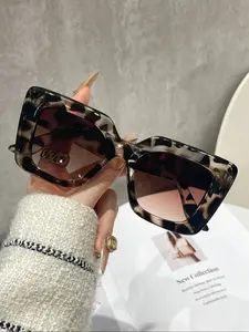 Leopard Print Sunglasses Available in 3 Colors, Fashionable Comfortable Eyewear for Women, Perfect for Outdoor Parties, Travel, Driving, and Gifts, Trendy Sun Glasses