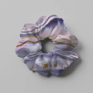 Crystal - Handmade Satin Scrunchie Collection