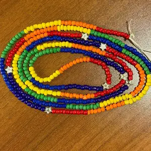 Waistbeads-Pride, A Rainbow of vibrant colors