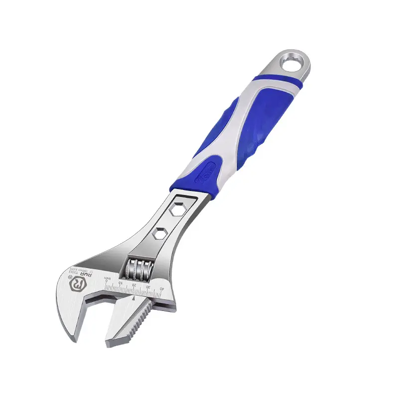 WOWIN Multi-purpose multi-purpose wrench, large adjustable spanner, 10-inch adjustable wrench