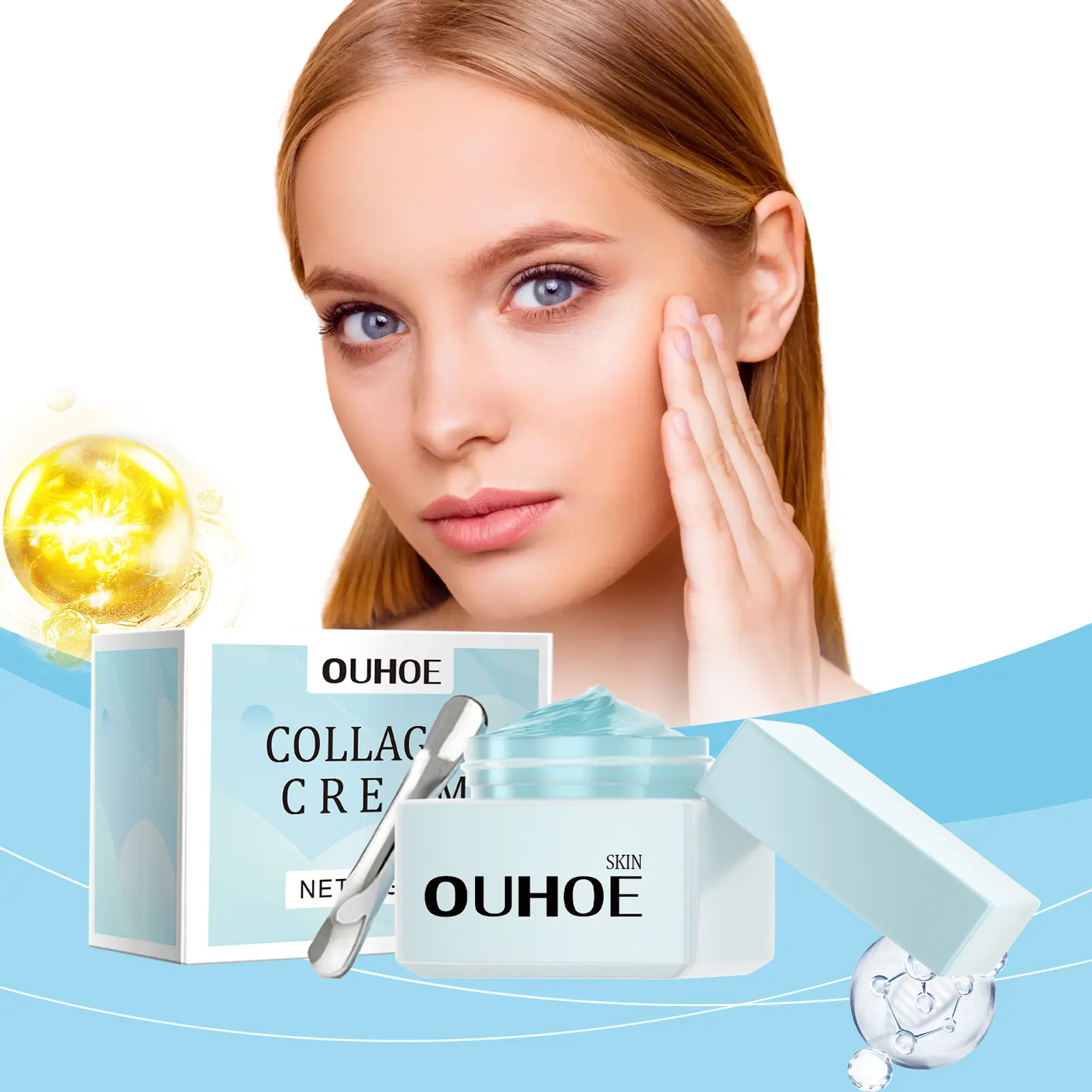 Finally: A Cream That Doesn't Irritate!  This collagen formula calms + hydrates.Your Wrinkles Disappear Overnight!  This collagen cream firms + plumps.