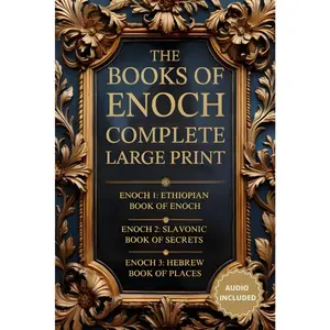 The Books of Enoch Complete: Large Print Edition (Annotated and Illustrated). The Full Collection with Enoch 1, 2, 3 and Audio