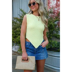 Mode Point Knit Tank Top