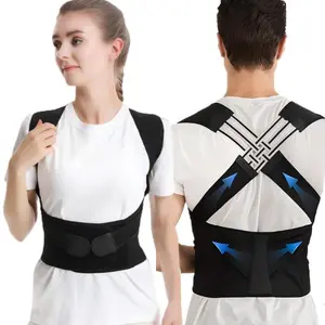 Adjustable Back Straightener, Back Support Belt, Back Posture Belt, Adjustable Back Brace, Back Benefits Straightener for Women & Men, Sports & Outdoor Accessories