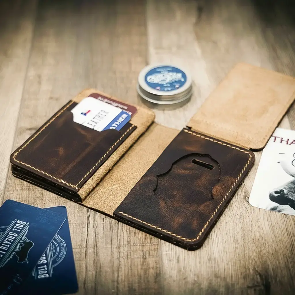 Federal Leather Badge Wallet