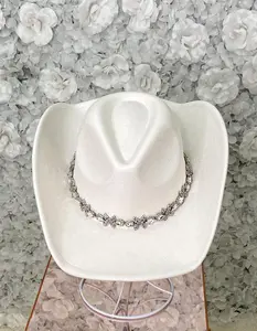 Crystal Embellished Cowboy Hat
