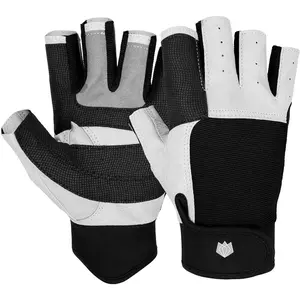 Sailing Gloves 3/4 Finger and Grip  for Sailing, Yachting, Paddling, Kayaking, Fishing, Dinghying Water  for Men and Women