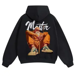 Dragon Ball DBZ Master Roshi Unisex FallFreshness outfits men streetwear 80s 90s graphic tees cotton Anime funny 300g Hoodies men gifts