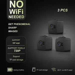 1024P This Camera Records Directly Without Requiring Wi-Fi,, And Features Continuous Loop Recording. It'S Portable, Has a Rechargeable Battery, And Offers a Plug-And-Play Setup, Making It Perfect for Home Security